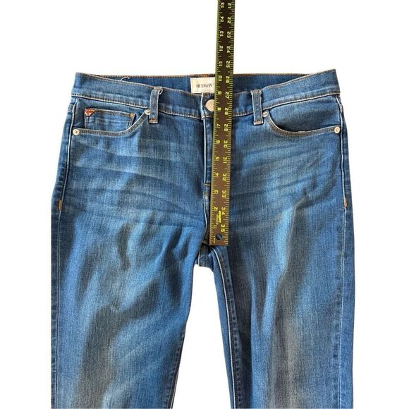 Hudson Womens Mid-Rise Zip Fly Krista Super Skinny Denim Jeans Blue Size 29 - Picture 6 of 7